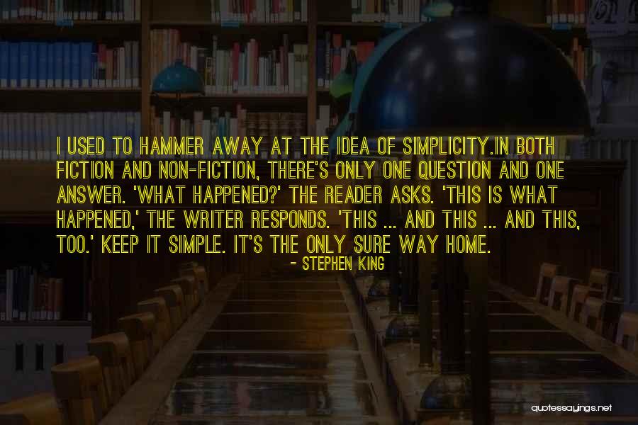 Writer S Advice Quotes By Stephen King