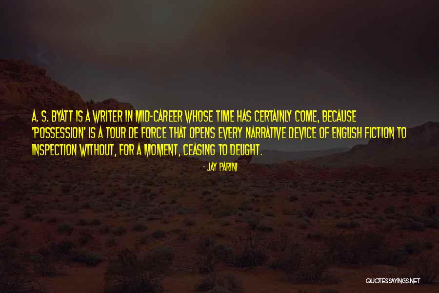 Writer S Quotes By Jay Parini