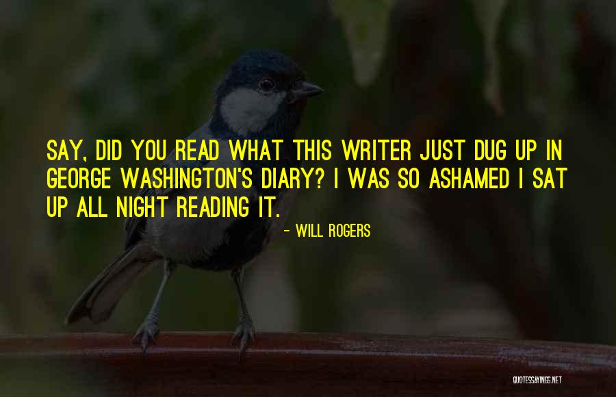 Writer S Quotes By Will Rogers