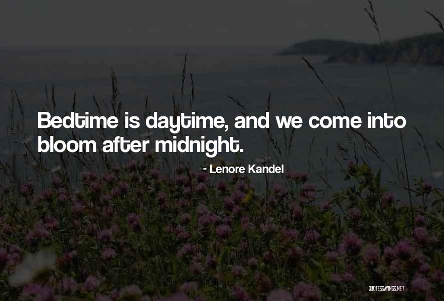 Writers And Artists Quotes By Lenore Kandel