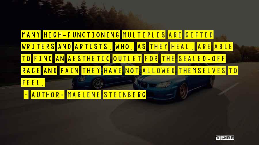 Writers And Artists Quotes By Marlene Steinberg