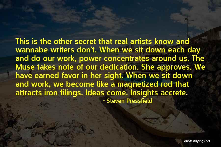 Writers And Artists Quotes By Steven Pressfield