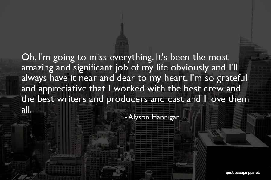 Writers And Life Quotes By Alyson Hannigan Writers And Life Quotes By Alyson Hannigan