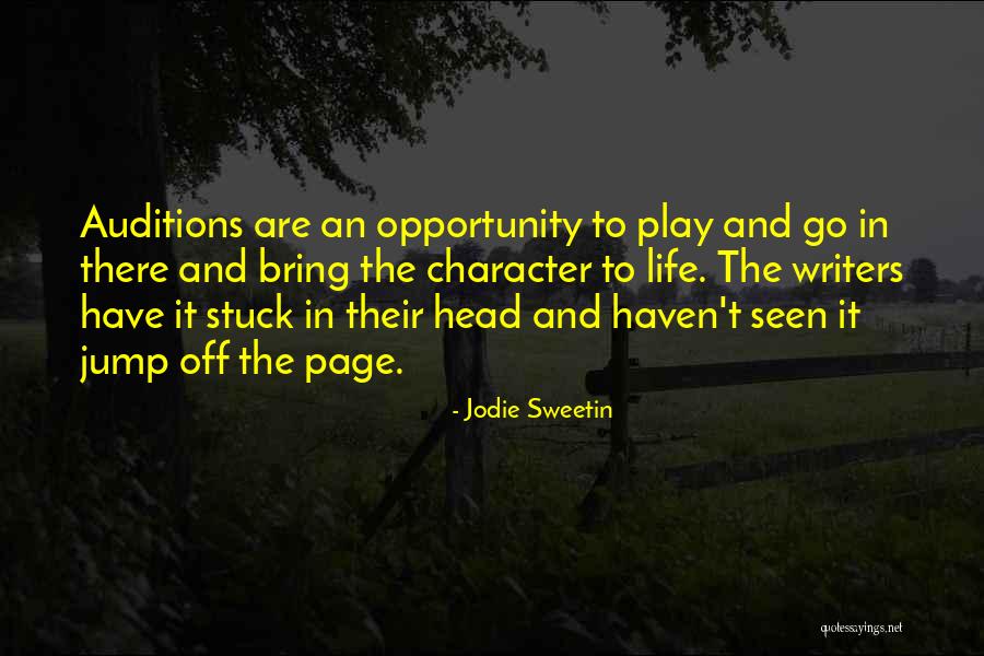 Writers And Life Quotes By Jodie Sweetin