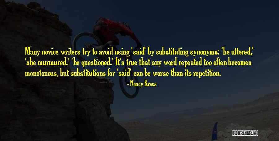 Writers By Writers Quotes By Nancy Kress Writers By Writers Quotes By Nancy Kress