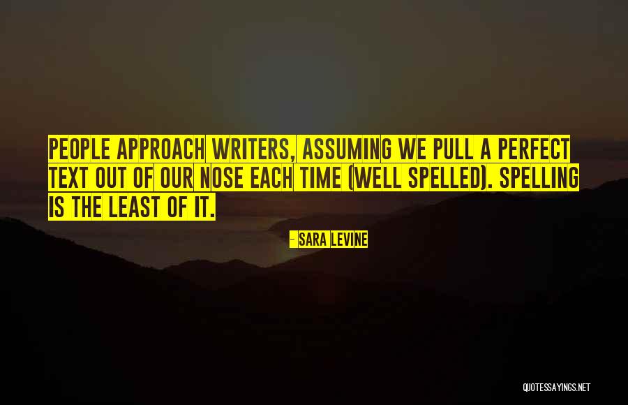 Writers Quotes By Sara Levine Writers Quotes By Sara Levine