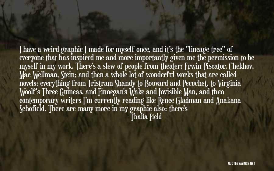 Writers Theater Quotes By Thalia Field Writers Theater Quotes By Thalia Field
