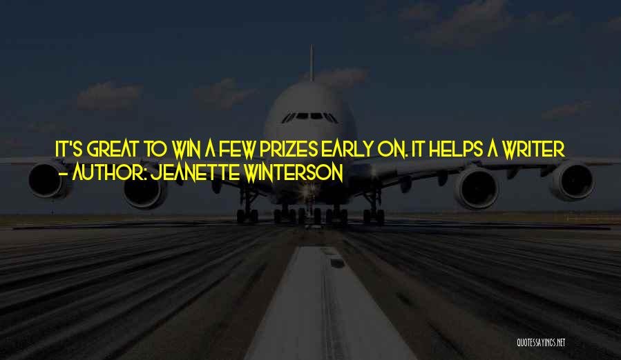 Writer's Voice Quotes By Jeanette Winterson