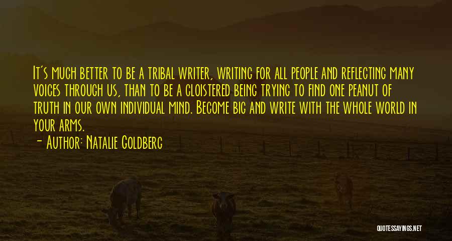 Writer's Voice Quotes By Natalie Goldberg