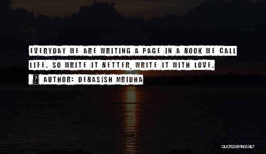 Writing A Book Of Inspirational Quotes By Debasish Mridha