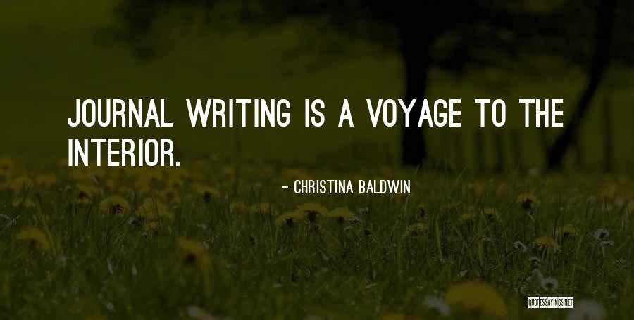 Writing A Journal Quotes By Christina Baldwin Writing A Journal Quotes By Christina Baldwin