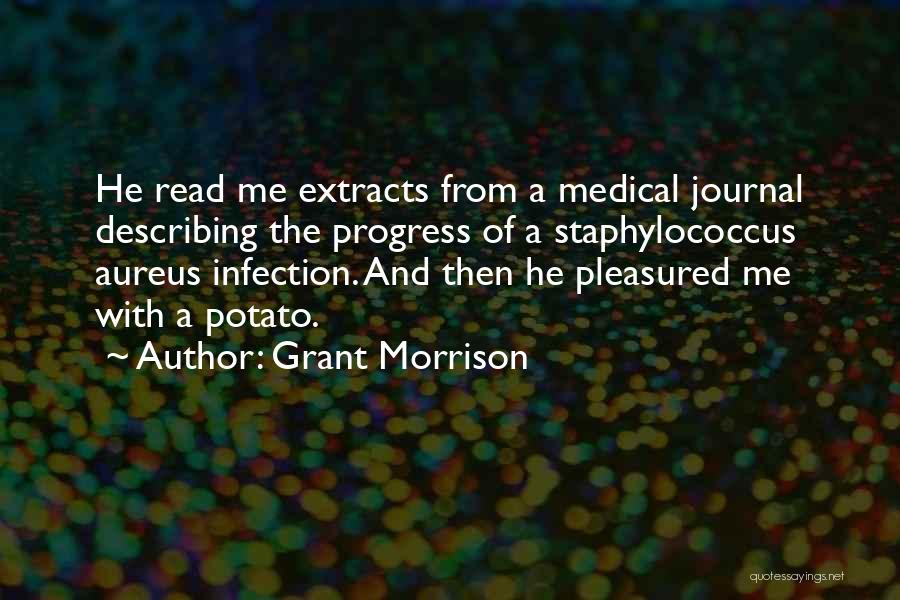 Writing A Journal Quotes By Grant Morrison