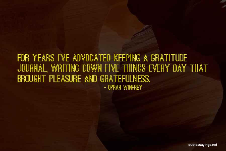 Writing A Journal Quotes By Oprah Winfrey Writing A Journal Quotes By Oprah Winfrey