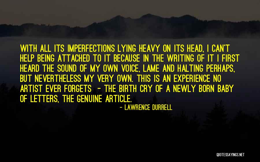 Writing An Article Quotes By Lawrence Durrell Writing An Article Quotes By Lawrence Durrell