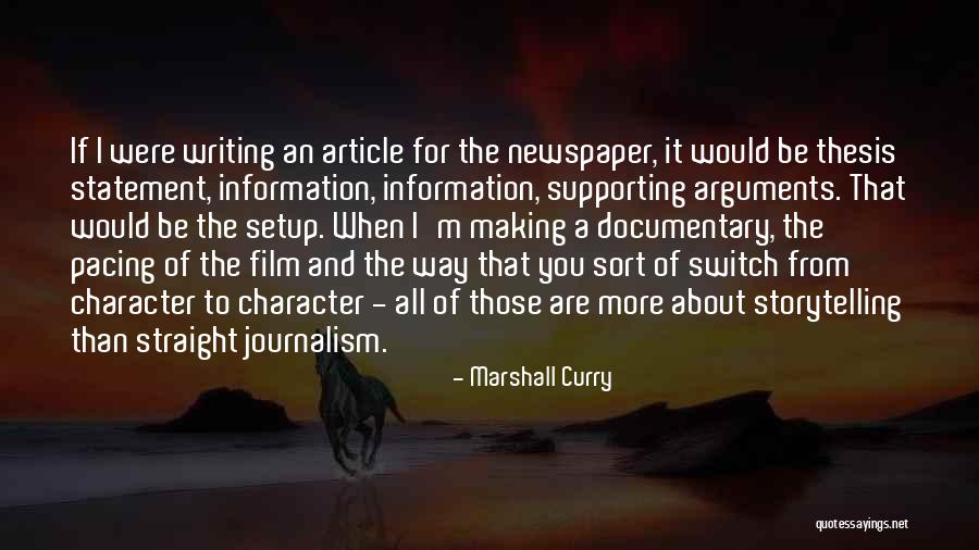 Writing An Article Quotes By Marshall Curry Writing An Article Quotes By Marshall Curry