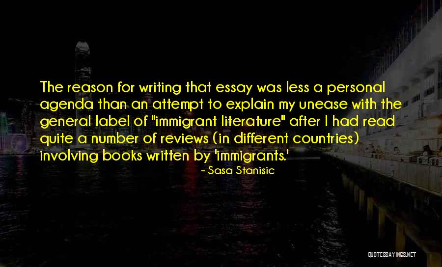 Writing An Essay Quotes By Sasa Stanisic Writing An Essay Quotes By Sasa Stanisic