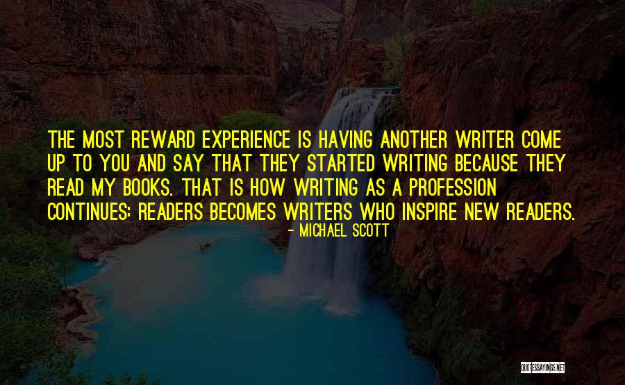 Writing And Books Quotes By Michael Scott