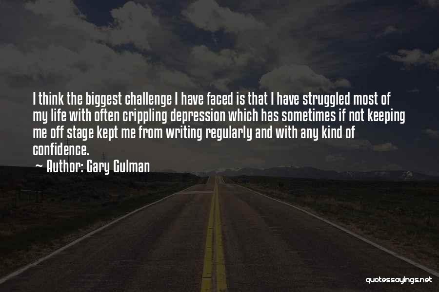 Writing And Depression Quotes By Gary Gulman