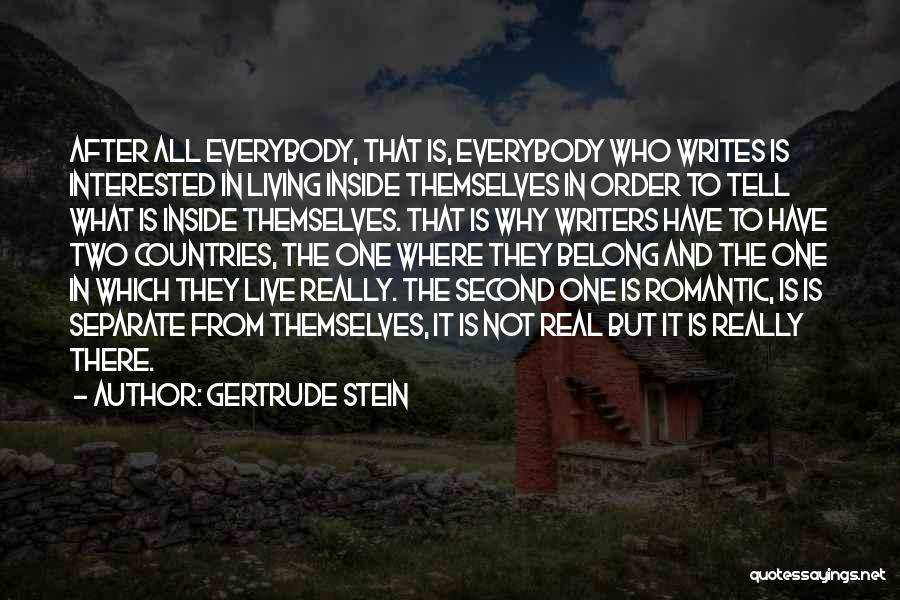 Writing And Imagination Quotes By Gertrude Stein