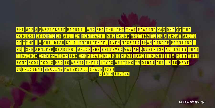 Writing And Painting Quotes By John Irving Writing And Painting Quotes By John Irving