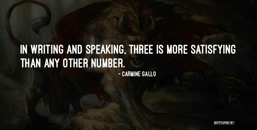 Writing And Speaking Quotes By Carmine Gallo