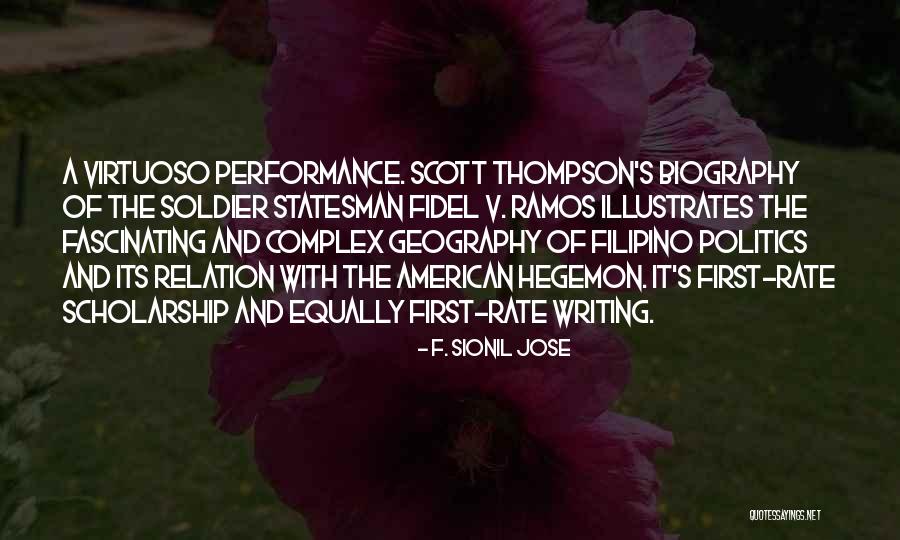 Writing Biographies Quotes By F. Sionil Jose Writing Biographies Quotes By F. Sionil Jose