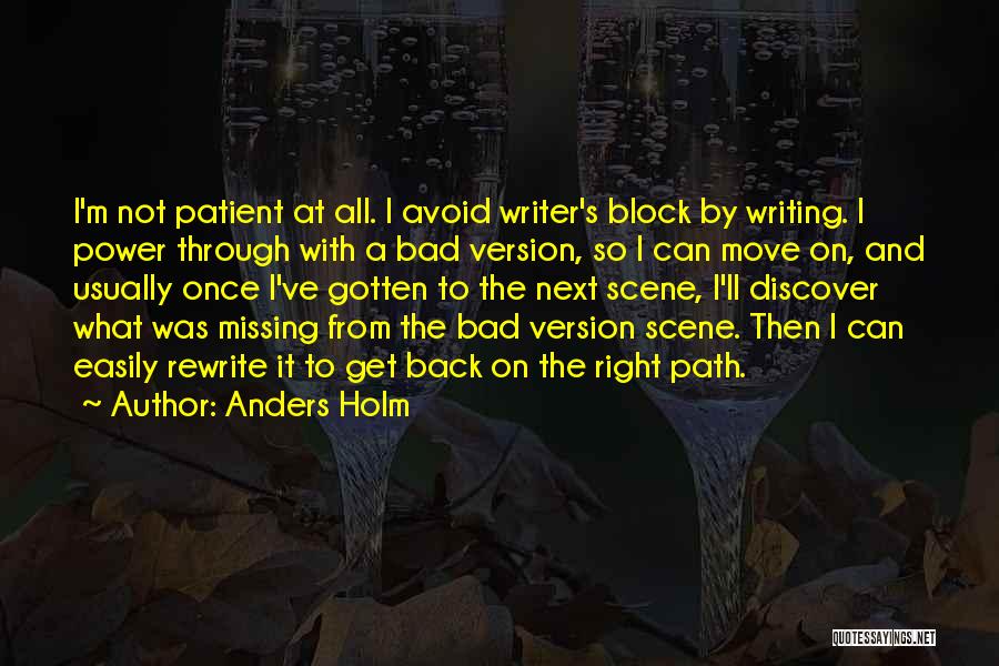 Writing Block Quotes By Anders Holm