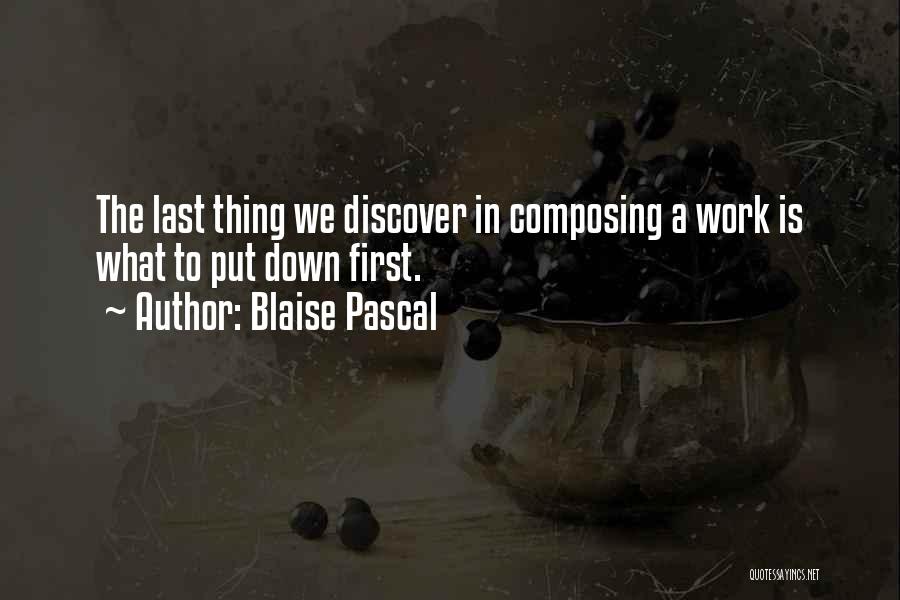 Writing Block Quotes By Blaise Pascal