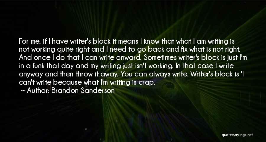 Writing Block Quotes By Brandon Sanderson