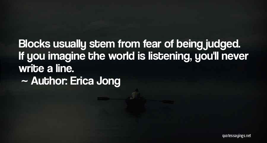 Writing Block Quotes By Erica Jong