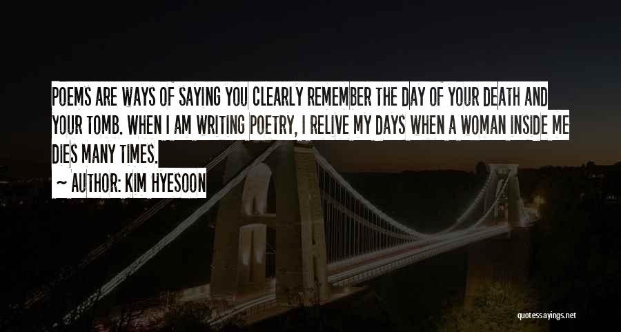 Writing Clearly Quotes By Kim Hyesoon