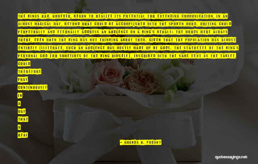 Writing Communication Quotes By Amanda H. Podany Writing Communication Quotes By Amanda H. Podany