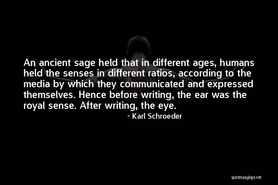 Writing Communication Quotes By Karl Schroeder Writing Communication Quotes By Karl Schroeder