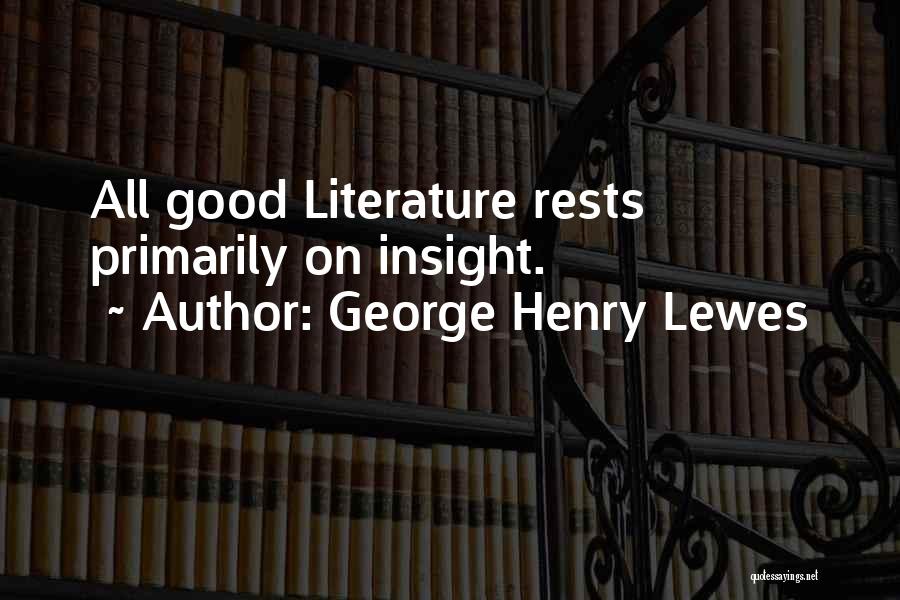 Writing Craft Talent Quotes By George Henry Lewes