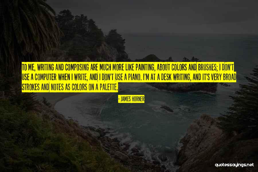 Writing Desk Quotes By James Horner Writing Desk Quotes By James Horner