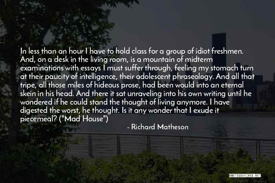 Writing Desk Quotes By Richard Matheson Writing Desk Quotes By Richard Matheson