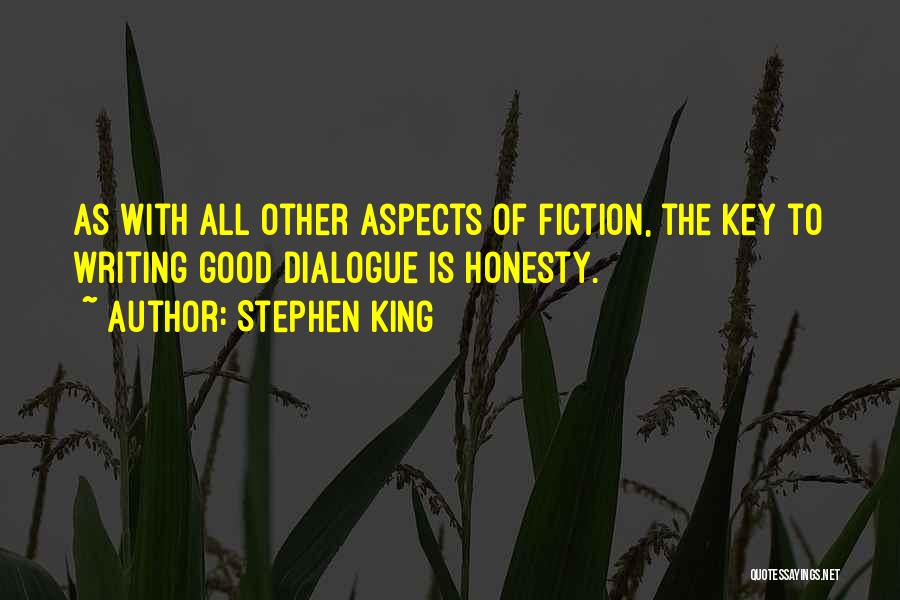 Writing Dialogue Quotes By Stephen King