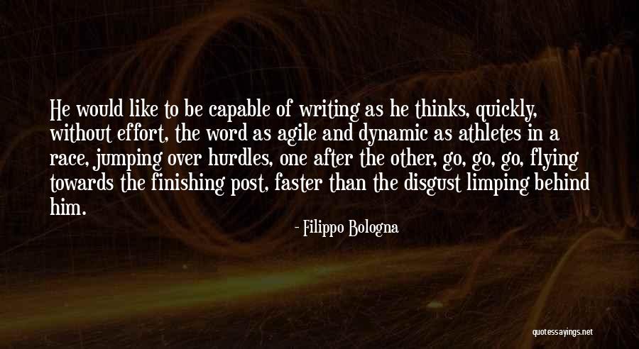 Writing Effort Quotes By Filippo Bologna