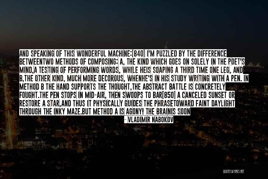 Writing Effort Quotes By Vladimir Nabokov Writing Effort Quotes By Vladimir Nabokov