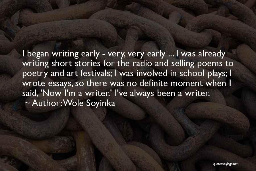 Writing Essays On Quotes By Wole Soyinka