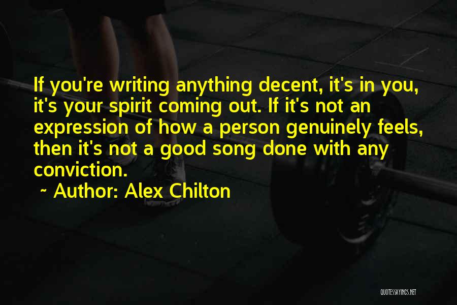 Writing Expression Quotes By Alex Chilton