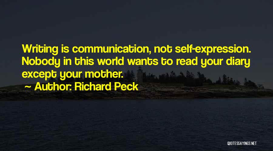 Writing Expression Quotes By Richard Peck