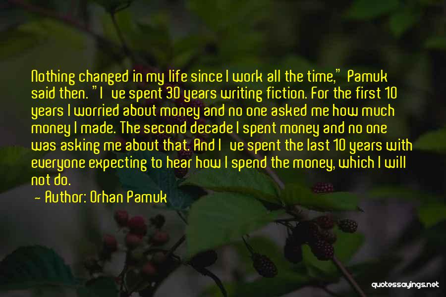 Writing Fiction Quotes By Orhan Pamuk