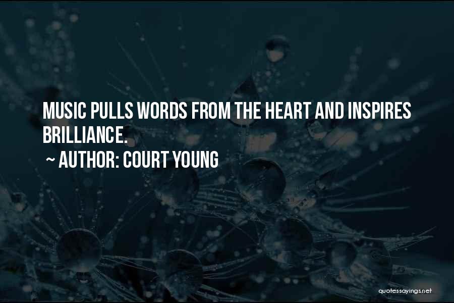 Writing From The Heart Quotes By Court Young