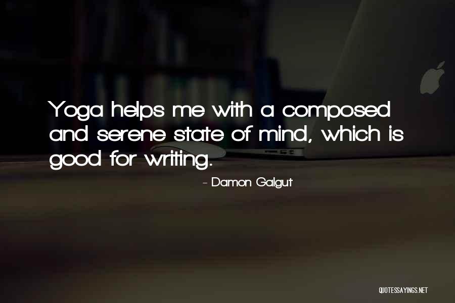 Writing Helps Quotes By Damon Galgut Writing Helps Quotes By Damon Galgut
