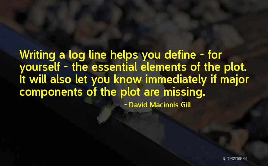 Writing Helps Quotes By David Macinnis Gill Writing Helps Quotes By David Macinnis Gill