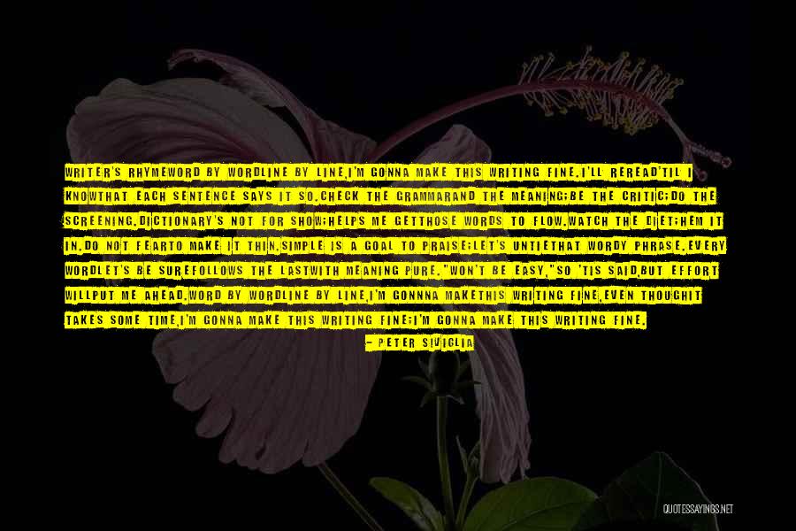 Writing Helps Quotes By Peter Siviglia Writing Helps Quotes By Peter Siviglia