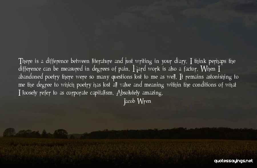 Writing In A Diary Quotes By Jacob Wren Writing In A Diary Quotes By Jacob Wren