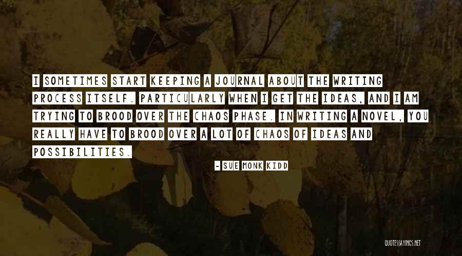 Writing In A Journal Quotes By Sue Monk Kidd Writing In A Journal Quotes By Sue Monk Kidd