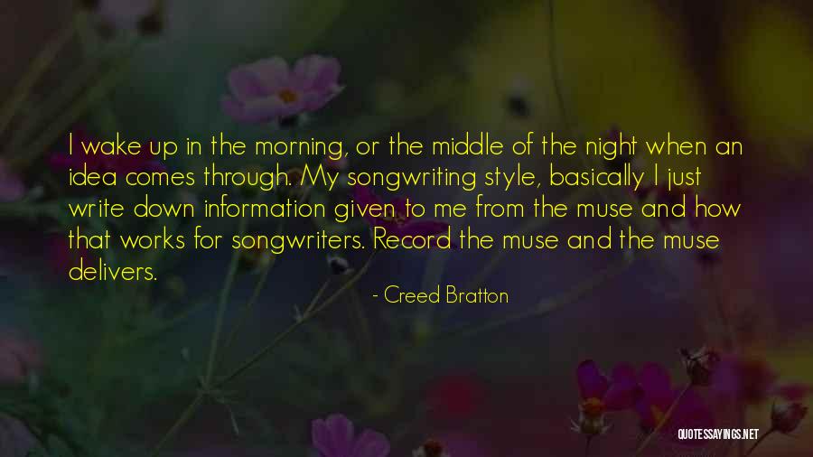 Writing In The Morning Quotes By Creed Bratton Writing In The Morning Quotes By Creed Bratton